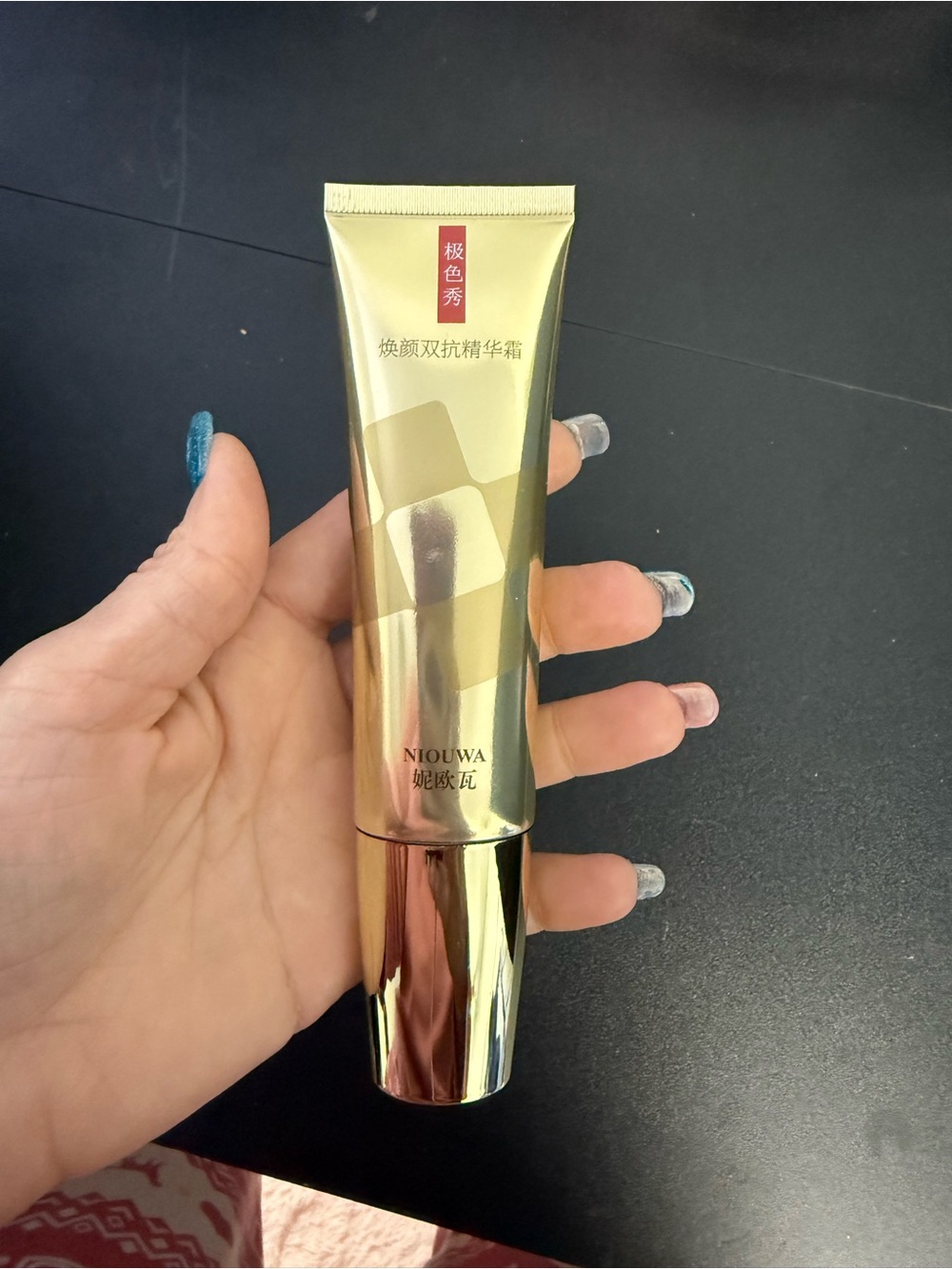 NIOUWA Gold Anti aging cream with roller